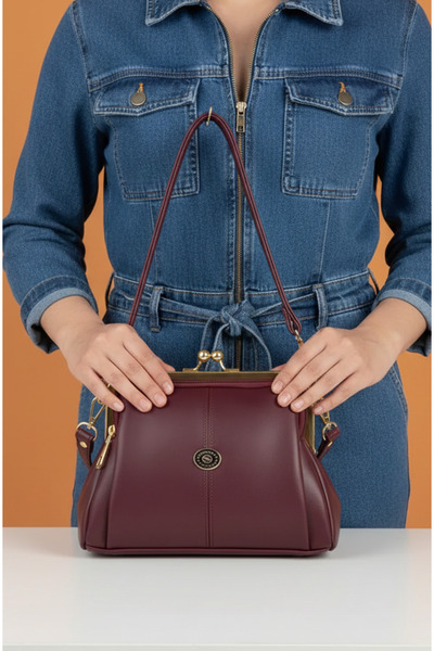 ÇANTAM GELSİN Ženska torba sa 4 odjeljka Postavljeno stipendija i zatvaračem,...