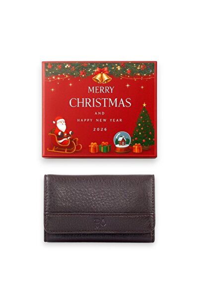 DAMY Справжній ручної роботи шкіряний брелок Шкіряний брелок на блискавці Органайзер для автомобіля зі шкіри 703 кава