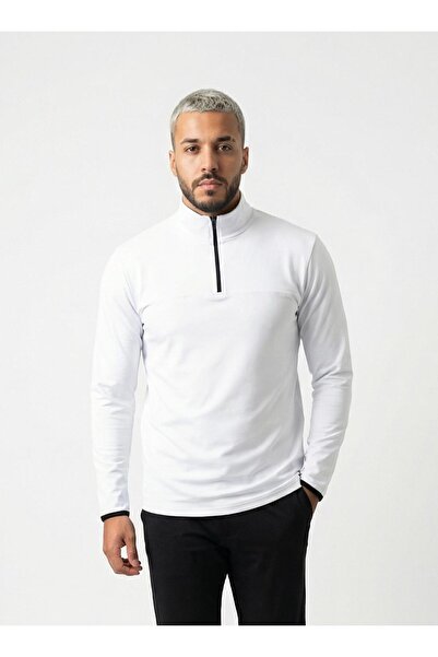 🔥 Şık Half Zip Erkek Sweatshirt'ü Keşfedin!