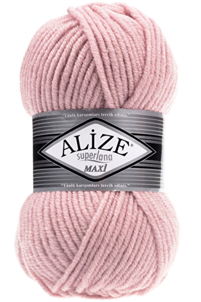 Alize Ață de tricotat manuală Superlana Maxi Gros 161 Pulbere