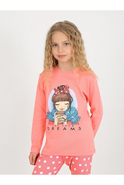 vitmo Σετ πιτζάμες για κορίτσια μακρυμάνικο 100% βαμβάκι - αφήστε το δικό σας