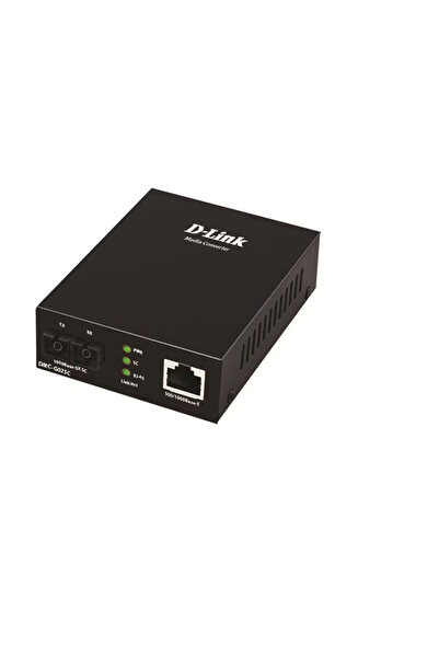 D-Link Media Convertor D-Link, Gigabit Ethernet 100/1000Base-T la Fibra Optica 1000Base-SX, 550m