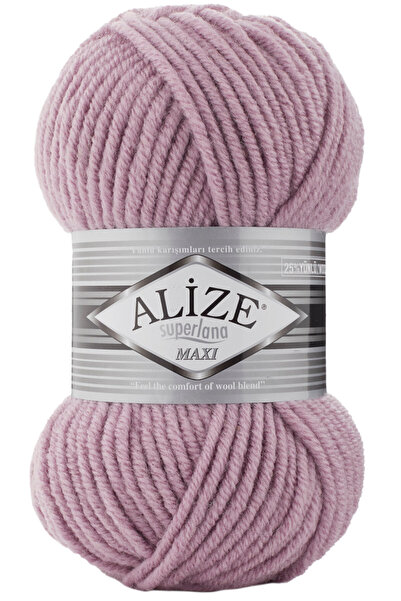 Alize Superlana Maxi Χοντρό Πλεκτό Σχοινί 505 Ashy Lilac