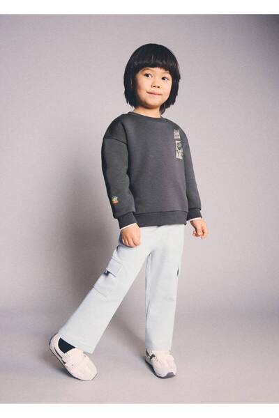 MANGO Baby Pamuklu jogger kargo pantolon