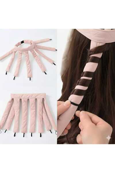 MutluBiDünya Ahtapot Bigudi Saç Sosisi Bukle Yapmak İçin Saç Aparatı