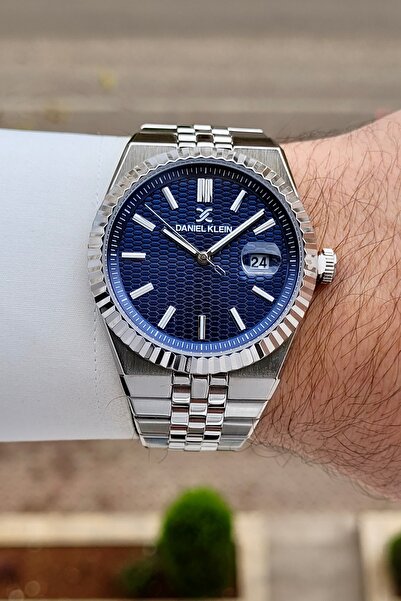 Daniel Klein Kadranı Lacivert Kordonu Metalik Renk 2 Yıl Garantili 5 ATM 41 m...