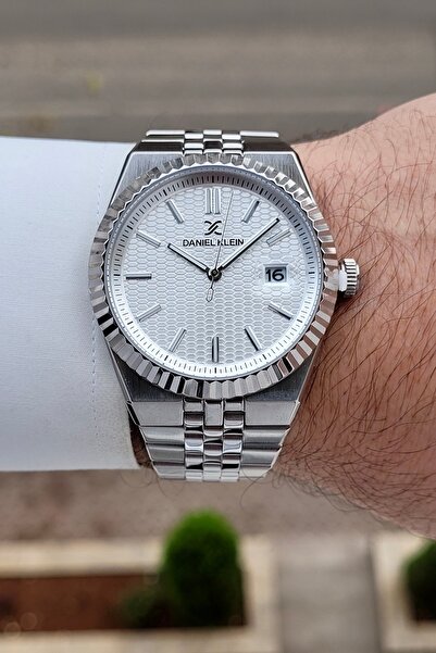 Daniel Klein Metalik Renk 2 Yıl Garantili 5 ATM 41 mm Erkek Kol Saati