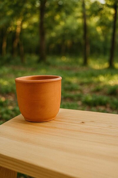 Bybaykuş NATUREL 200Cc Doğal Toprak Bardak