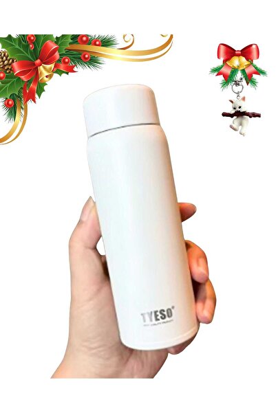 Tyeso Termos Paslanmaz Çelik, Hafif, İnce, Taşıması Kolay, Kahve Bardağı, 200ml
