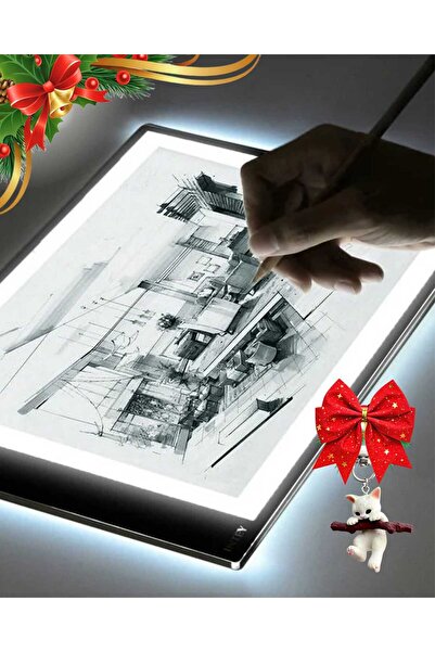 Style Led Işıklı Çizim Tahtası A4 Işık Pedi