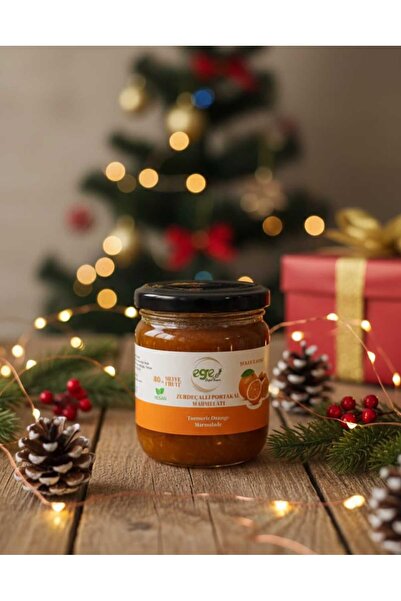 EGE DOĞAL SEÇİM ŞEKER İLAVESİZ ZERDAÇALLI PORTAKAL MARMELATI 220 GR