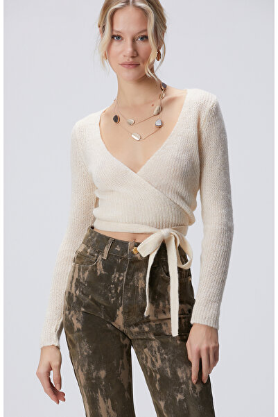 Network Kırık Beyaz Kazak