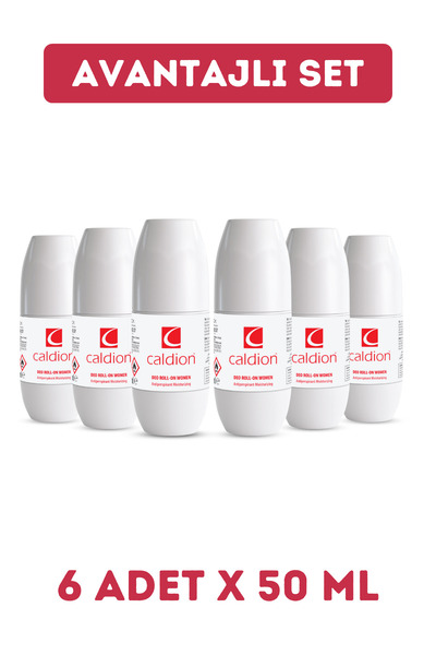 Caldion Women Roll-on 50 Ml. X 6 Adet
