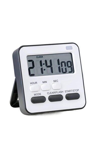 LamassuE Masa saat Kronometre mutfak saati geri sayım alarmlı timer