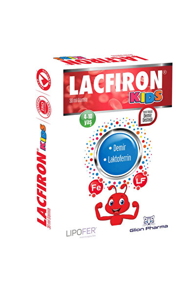 Glion Pharma Lacfiron Kids Drop Iron Supplement
