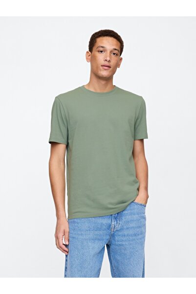 GAP Erkek Yeşil Everyday Soft T-Shirt