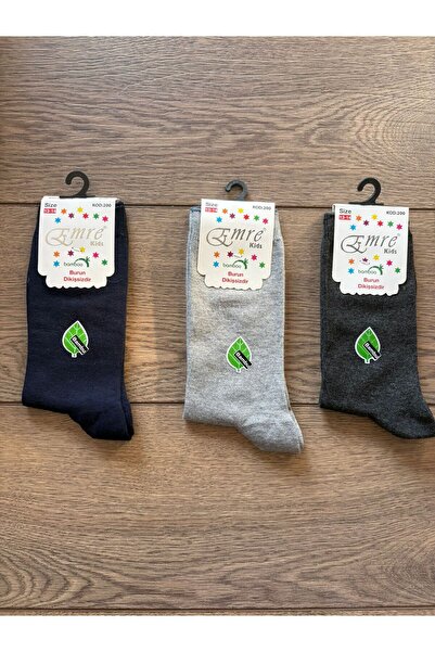 DRESSY LIFE 3-пакет бамбукови момчешки чорапи (без шев на пръстите)