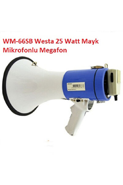 MARTEN WM-66SB Westa 25 Watt Mayk Mikrofonlu Megafon