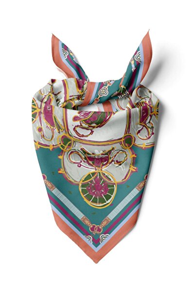 Modabutik A69 ABSTRACT WATERCOLOR BANDANA