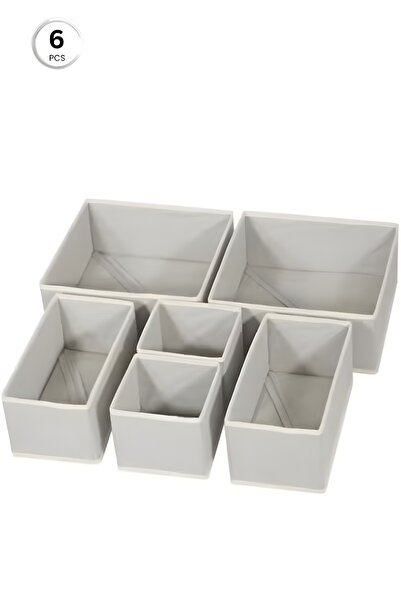 Generic Drawer Storage Organizer for clothes 6 Pieces For Socks Underwear Organizer Pajamas Baby Cloths