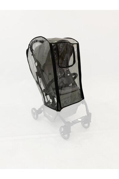 Tommybaby غطاء مطر فاخر لعربة الأطفال مزود بسحاب