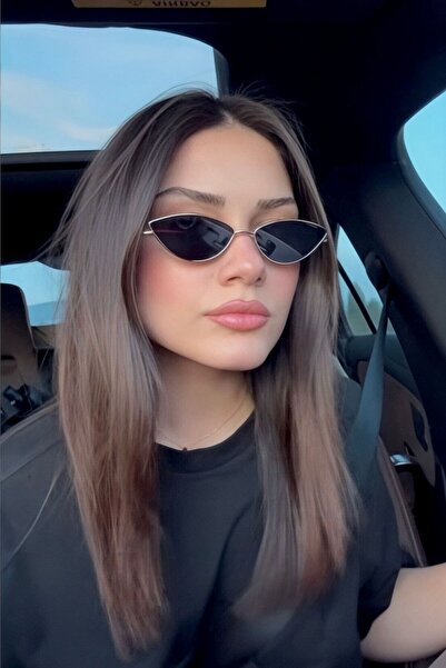 COOLANDBETTER Mary Cat Eye Metal Çerçeve Klasik Retro Güneş Gözlüğü Ren Eyewear