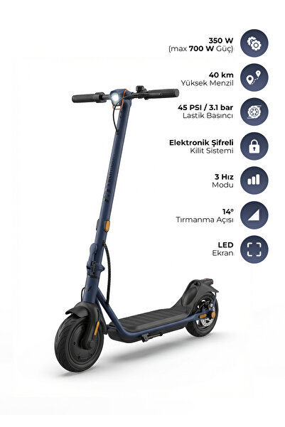 PiranTech JB-545 Elektrikli Scooter – Max. 700W, 25 Km/s Hız, Disk Fren, IPX5, 13.2Ah Batarya