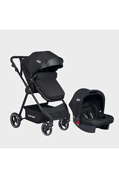 Tommybaby Handy Black New Travel (Seyahat) Sistem Bebek Arabası