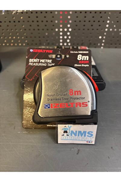 İzeltaş SERIT METRE KROM 8 MT