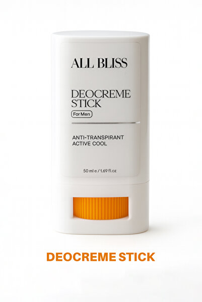 ALL BLİSS All Bliss Erkek Deocreme Stick 50 ml – Uzun Süreli Koruma & Ferahlı...