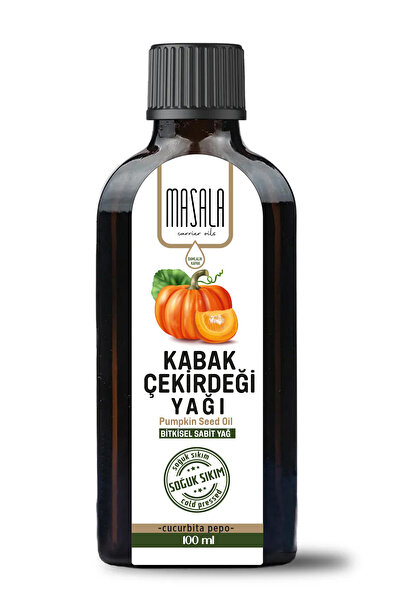Masala Biberiye Yağı - Hint Yağı - Kabak Çekirdeği Yağı 3 x 100 ml. (Saç Bakım Seti)