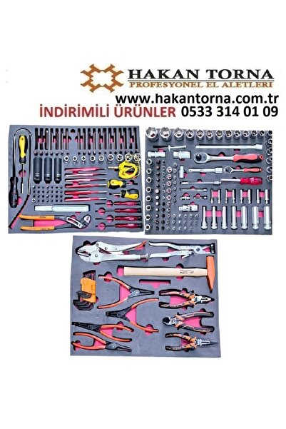 Rico 265 Parça Dolu Takım Arabası içi