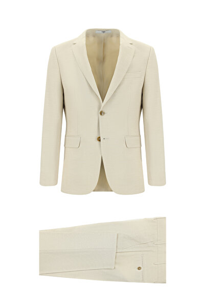 Kiğılı 7 Drop Super قصة ضيقة بدلة كلاسيكية منقوشة ذات قصة ضيقة للغاية