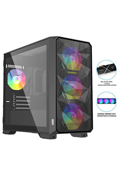 RotamPC Rt2586 İ9 14900Kf 32Gb Ddr4 1Tb M2 Nvme 8Gb Rtx5060 Oyun Bilgisayarı