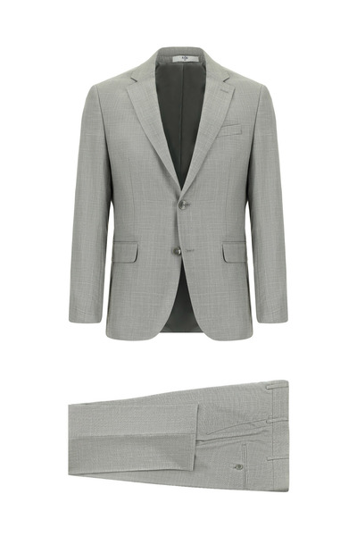 Kiğılı 7 Drop Slim Fit Slim Fit Classic Plaid Suit