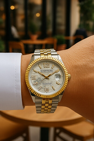 S.POLO Gümüş çift Renk Beyaz Kadran Erkek Kol Saati