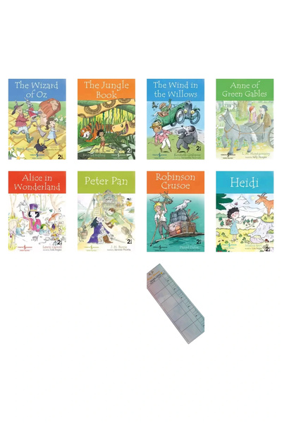 TÜRKİYE İŞ BANKASI KÜLTÜR YAYINLARI 8-13 Yaş İngilizce Çocuk Klasikleri Hikay...