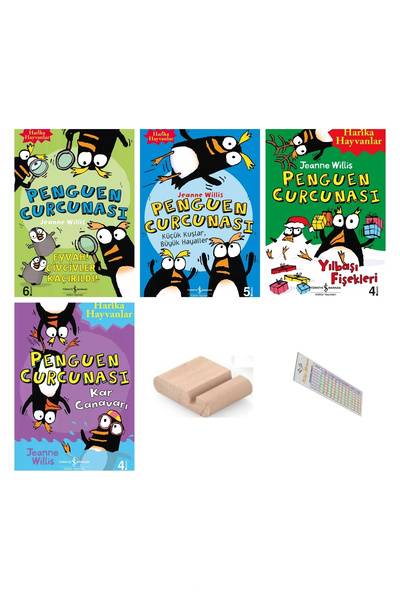 TÜRKİYE İŞ BANKASI KÜLTÜR YAYINLARI Penguen Curcunası - 8 - 13 Yaş Eğlenceli ...