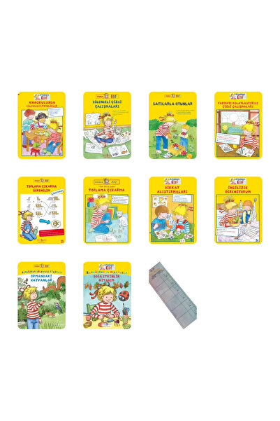 TÜRKİYE İŞ BANKASI KÜLTÜR YAYINLARI Elif İle Okul Öncesi Etkinlik Serisi - 10...