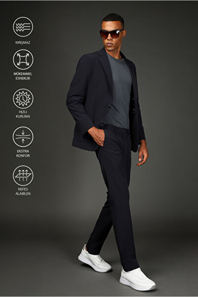 Kiğılı Düz Takım Elbise