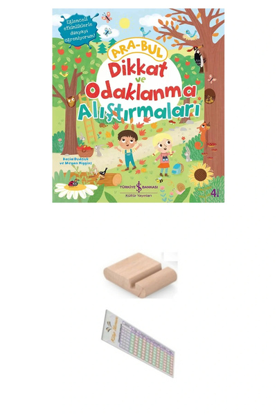 TÜRKİYE İŞ BANKASI KÜLTÜR YAYINLARI Dikkat ve Odaklanma Alıştırmaları -Okul Ö...