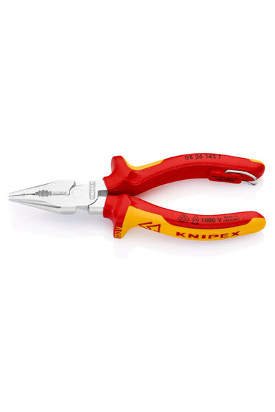 Knipex clește combinat/ascuțit patentat cu mâner multicomponent 145 mm VDE