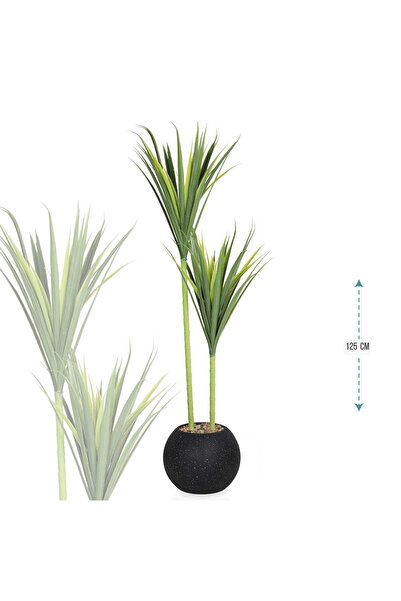 co arma Artificial cactus tree, simulating real cactus, with two stems, 130 cm high