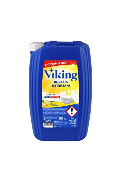 Viking Sıvı Bulaşık Deterjanı Klasik 4 Kg 1 Adet