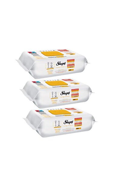 Sleepy Pachet cu 3 x Servetele umede Easy Clean White Herbal Soap Additive Mu...