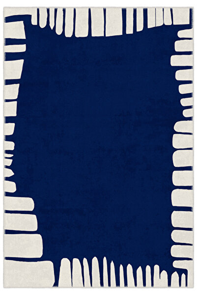 Homefesto Modern Dekoratif Yıkanabilir Kaymaz Taban Halı – İnce, Yumuşak Salo...