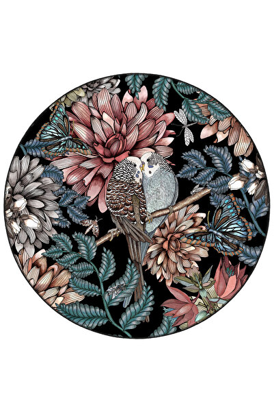 Homefesto Özel Tasarım, Kaymaz Taban, İnce, Yıkanabilir, Dekoratif Modern Hal...