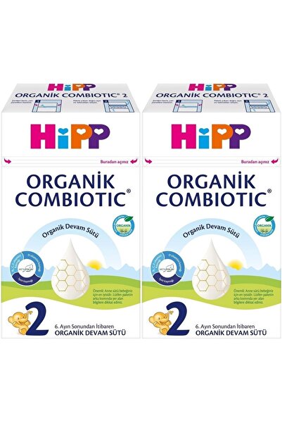 Hipp Organik Combiotic Devam Sütü 600GR No:2 (6-12 Ay) (2 Li Set)