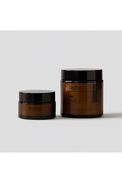 Boho Amor 2'li %100 Doğal Soya Mumu Kokulu El Yapımı