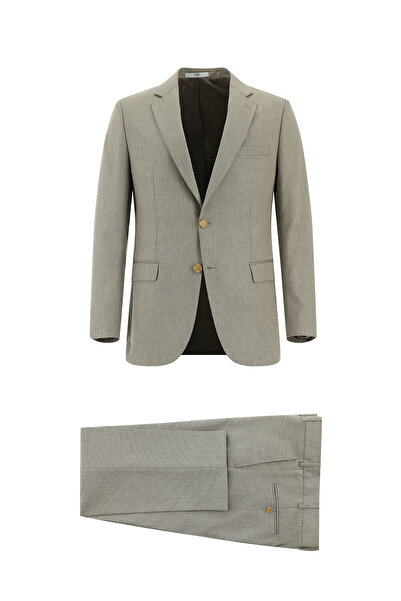 Kiğılı 7 دروب قصة ضيقة بدلة منقوشة ذات قصة ضيقة